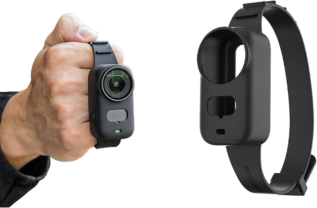 Adjustable Silicone Wrist Strap Sports Camera Nano Video Transmitter Protective Cover for DJI Osmo Nano Sports Action Pet
