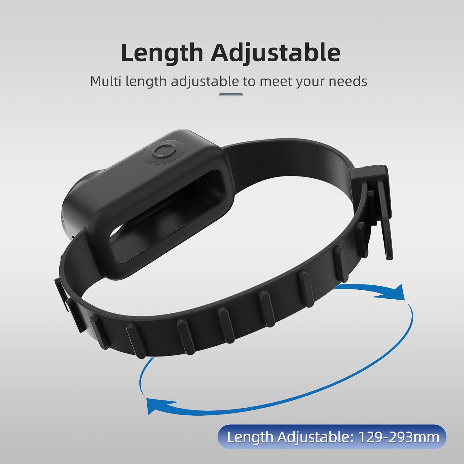 Adjustable Silicone Wrist Strap Sports Camera Nano Video Transmitter Protective Cover for DJI Osmo Nano Sports Action Pet
