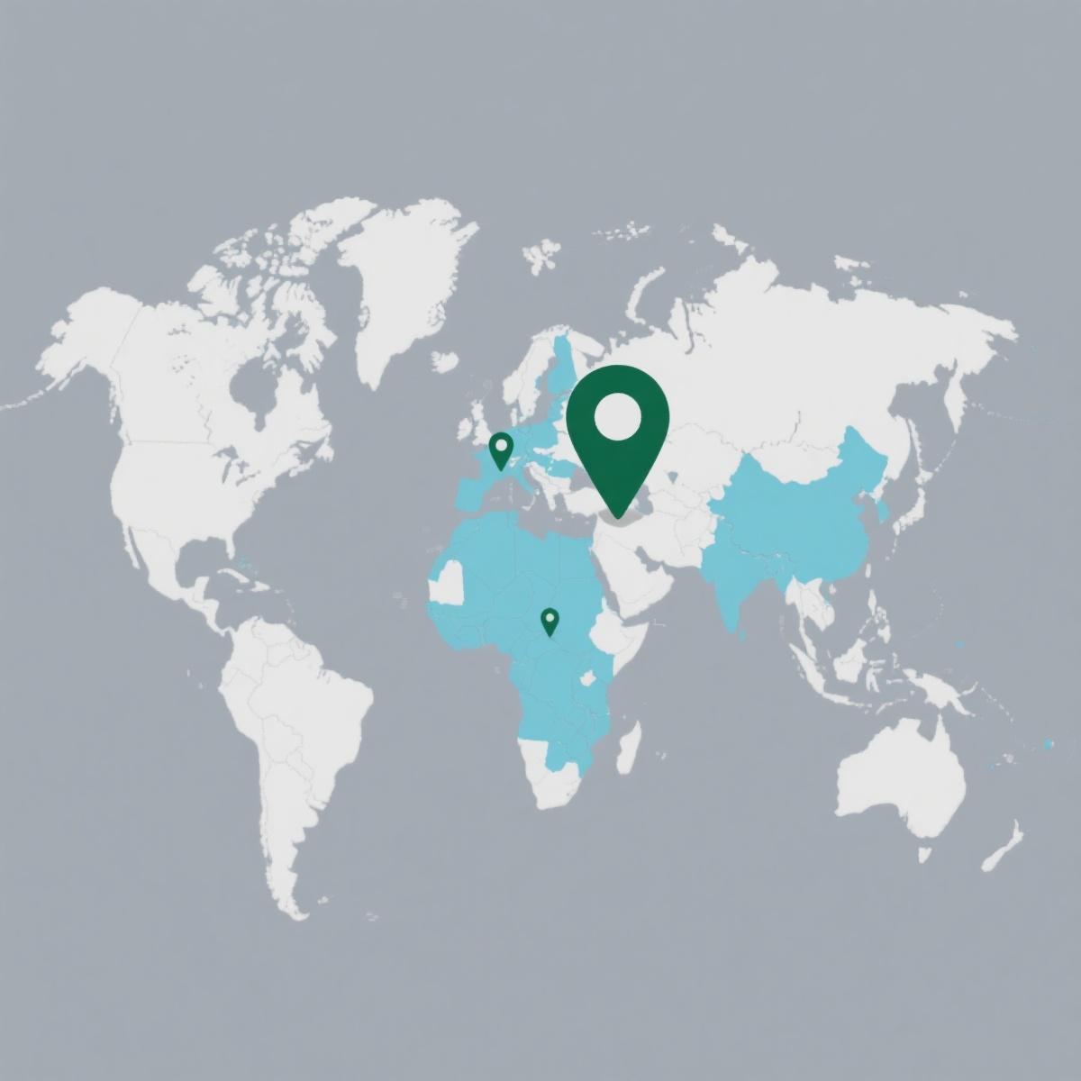 Global logistics distribution network for MardijAI robots